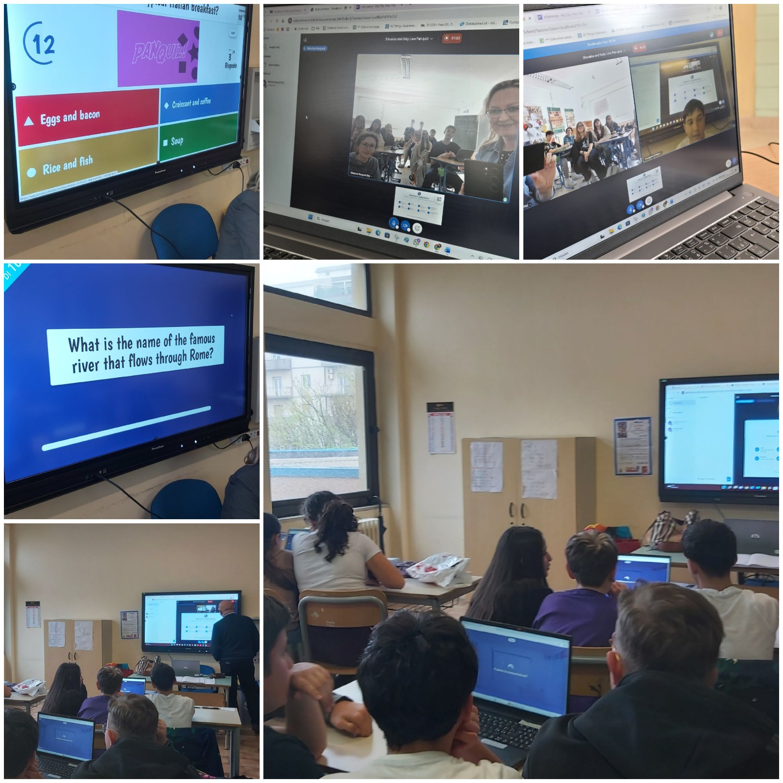 Imparare oltre i confini: incontro virtuale tra studenti italiani e slovacchi